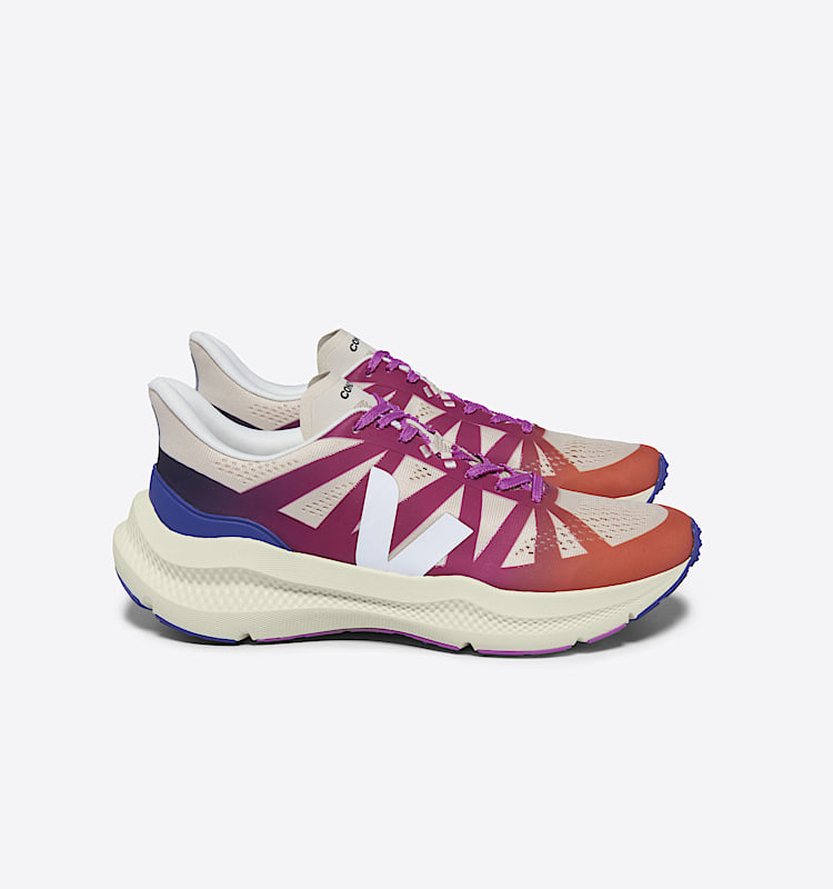 veja baskets condor-3 recyclé multicolore CC2803584 Lateral view