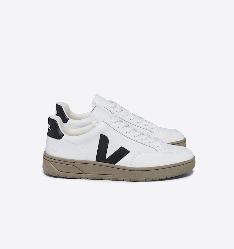 veja sneakers v-12 皮革 白色 XD0203640 Lateral view