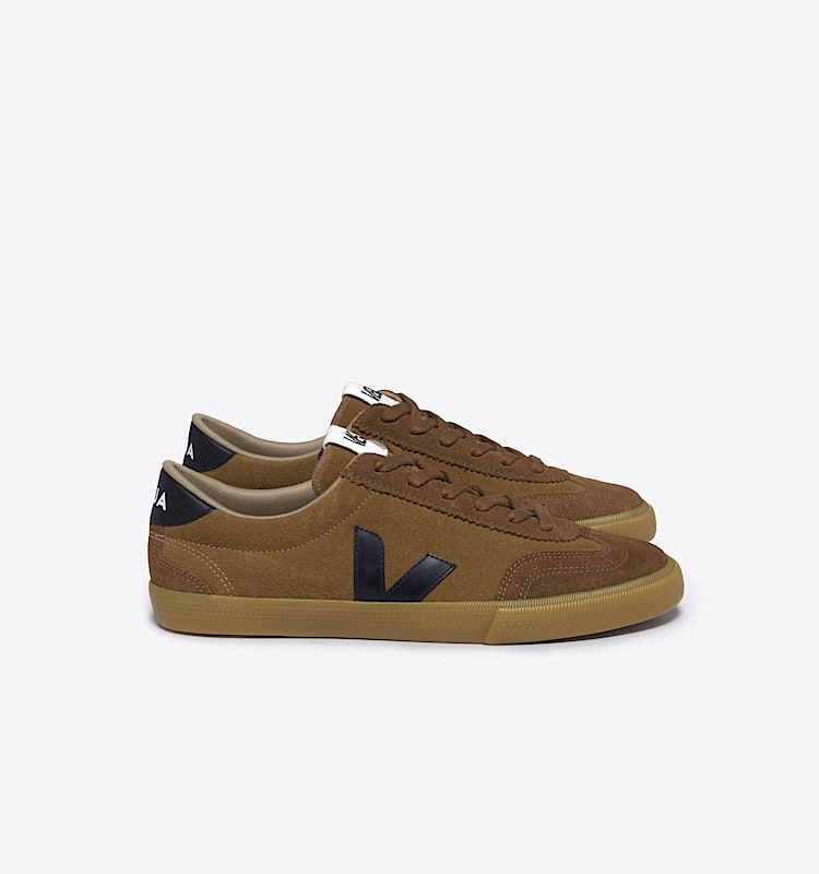 veja sneakers volley suede brown VO0303649 Lateral view