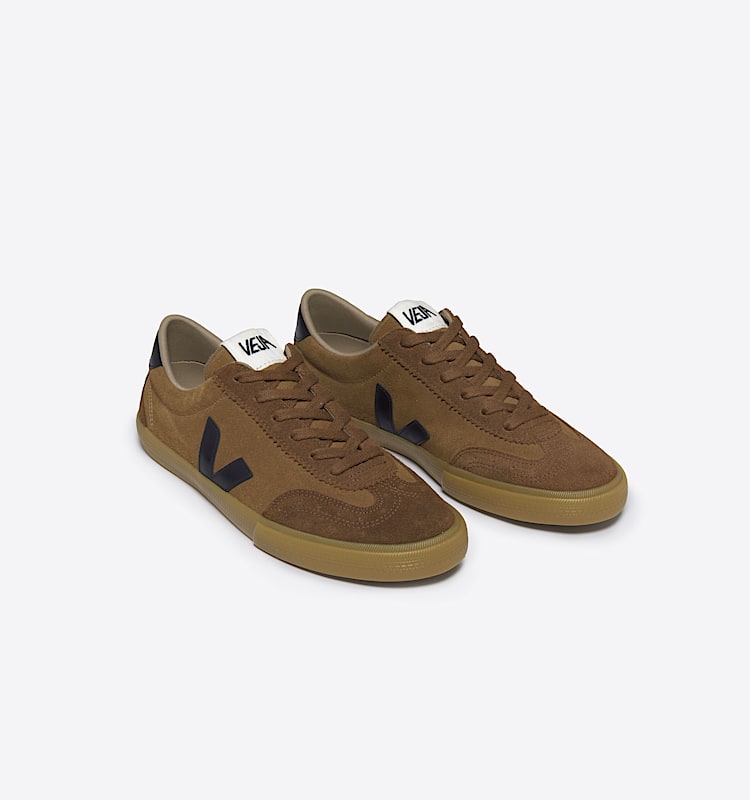 veja sneakers volley suede brown VO0303649 Top view