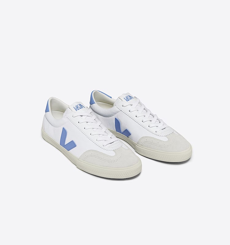 veja zapatillas volley algodón-orgánico blanco VO0103648 Top view