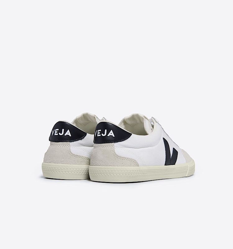 veja zapatillas volley algodón-orgánico blanco VO0103524 Back view