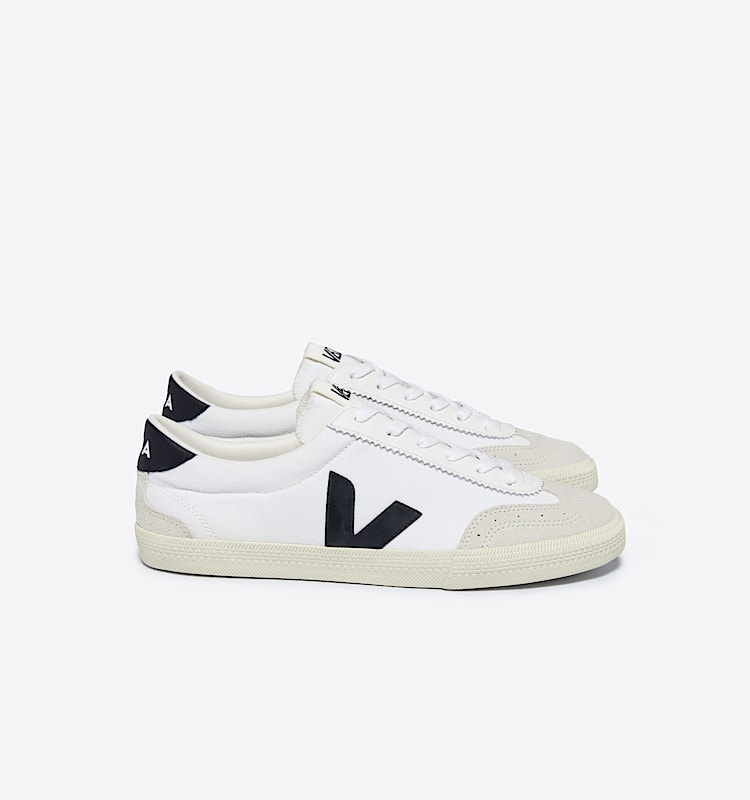 veja zapatillas volley algodón-orgánico blanco VO0103524 Lateral view