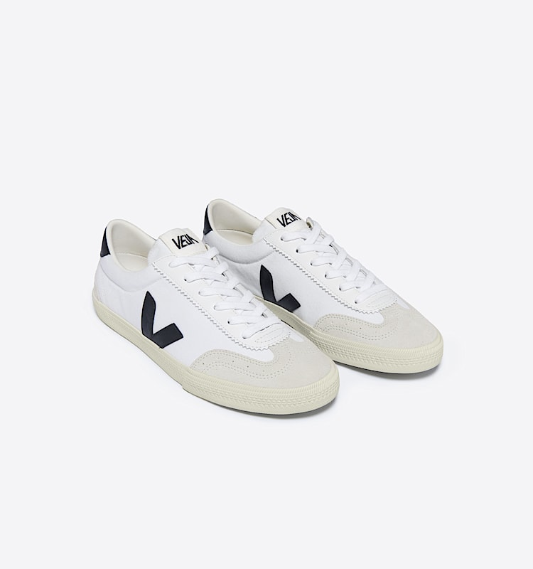 veja zapatillas volley algodón-orgánico blanco VO0103524 Top view