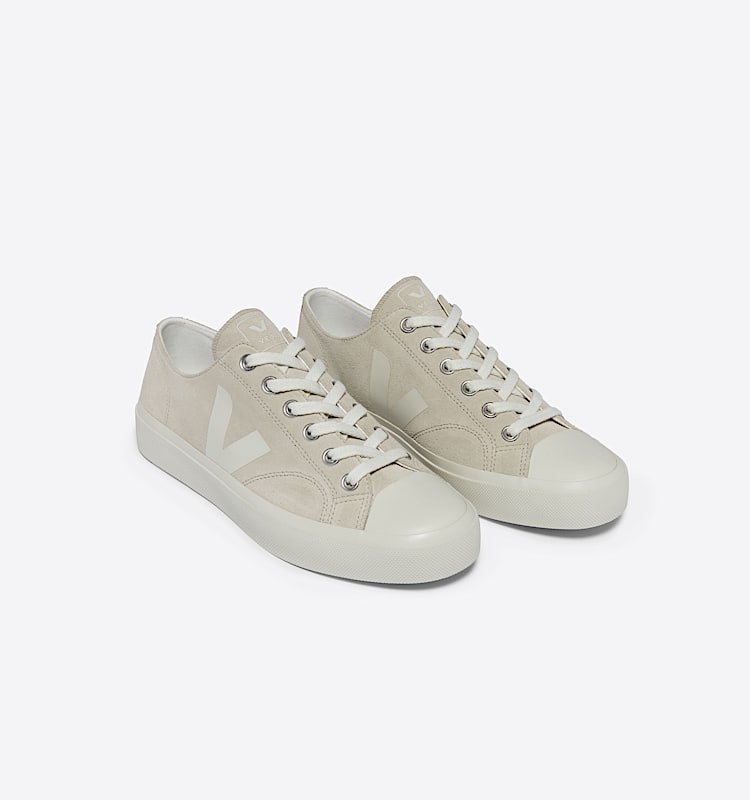 veja sneakers wata-ii-low-cm 麂皮 米色 PC0303353 Top view