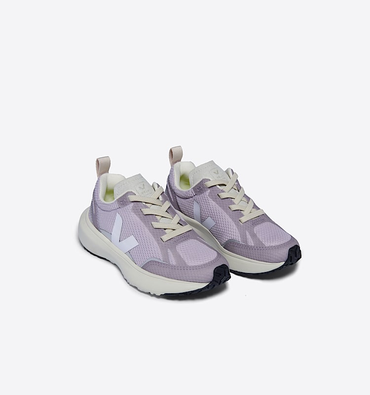 veja sapatilhas small-canary-light reciclado roxo YL1803630 Top view