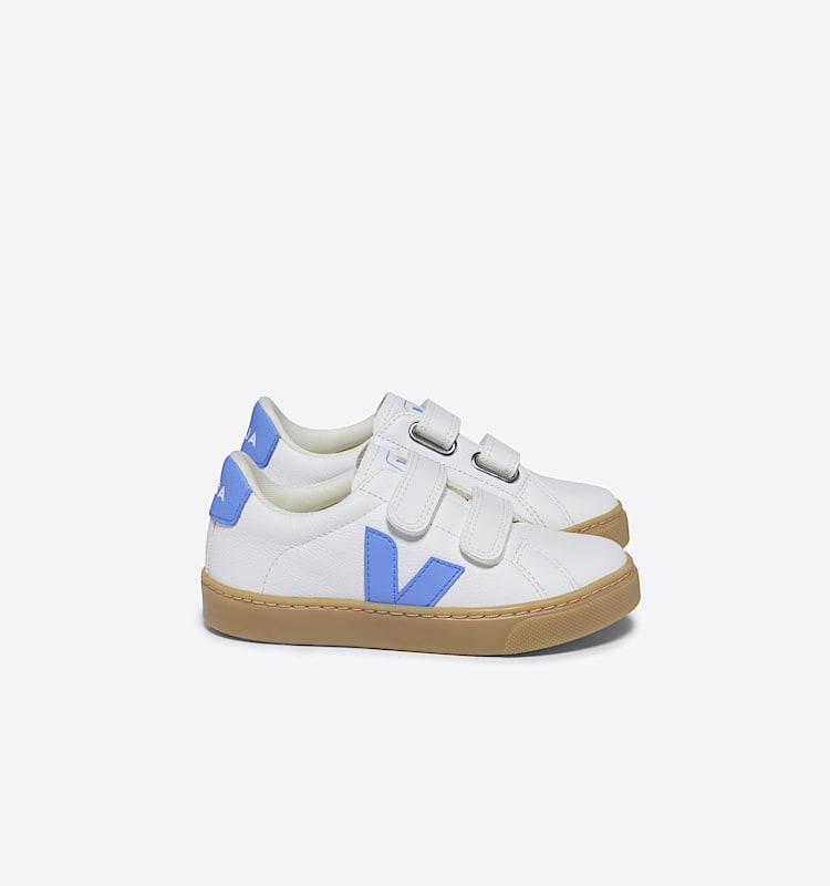 veja small-esplar leather white SV0503602