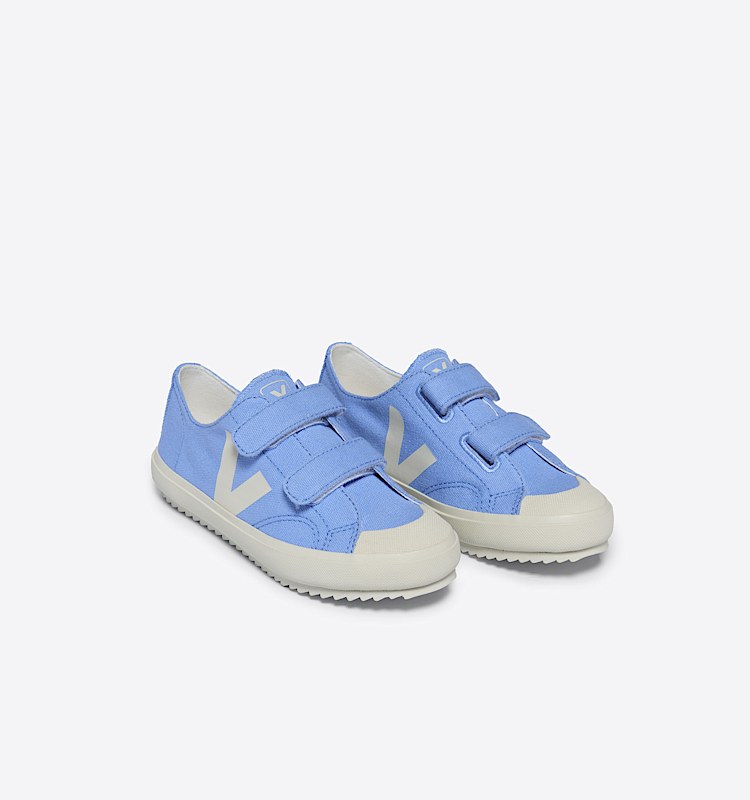 veja sneaker small-ollie bio-baumwolle blau OV0103617 Top view