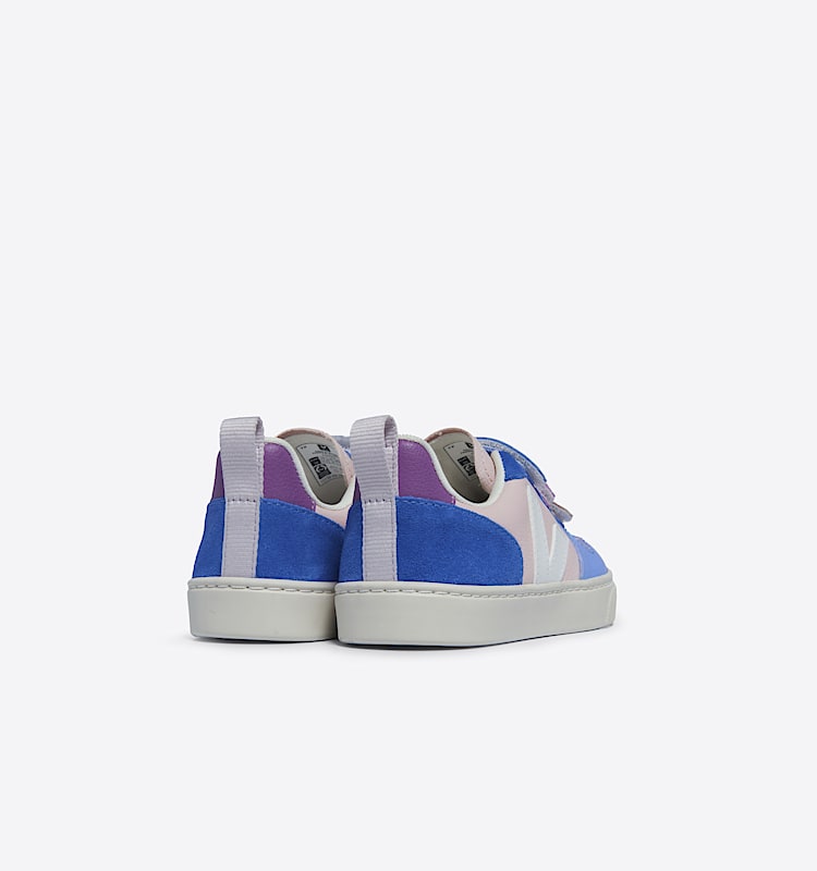 veja sneaker small-v-10 leder mehrfarbig CV0503609 Back view