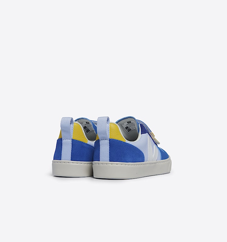 veja sneakers small-v-10 leather multicolor CV0503632 Back view