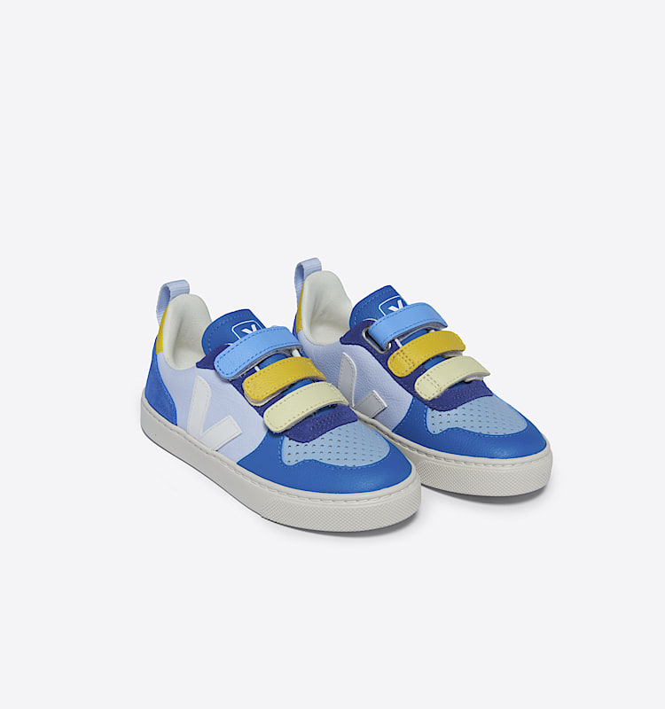 veja sneaker small-v-10 leder mehrfarbig CV0503632 Top view