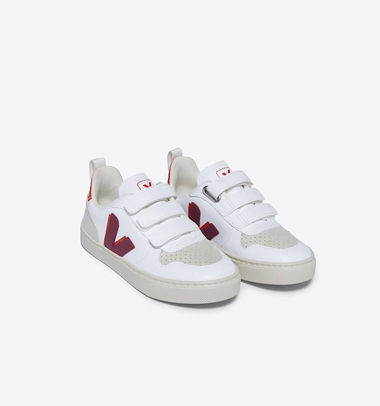 veja baskets small-v-10-w vegan blanc CY0703612 Top view