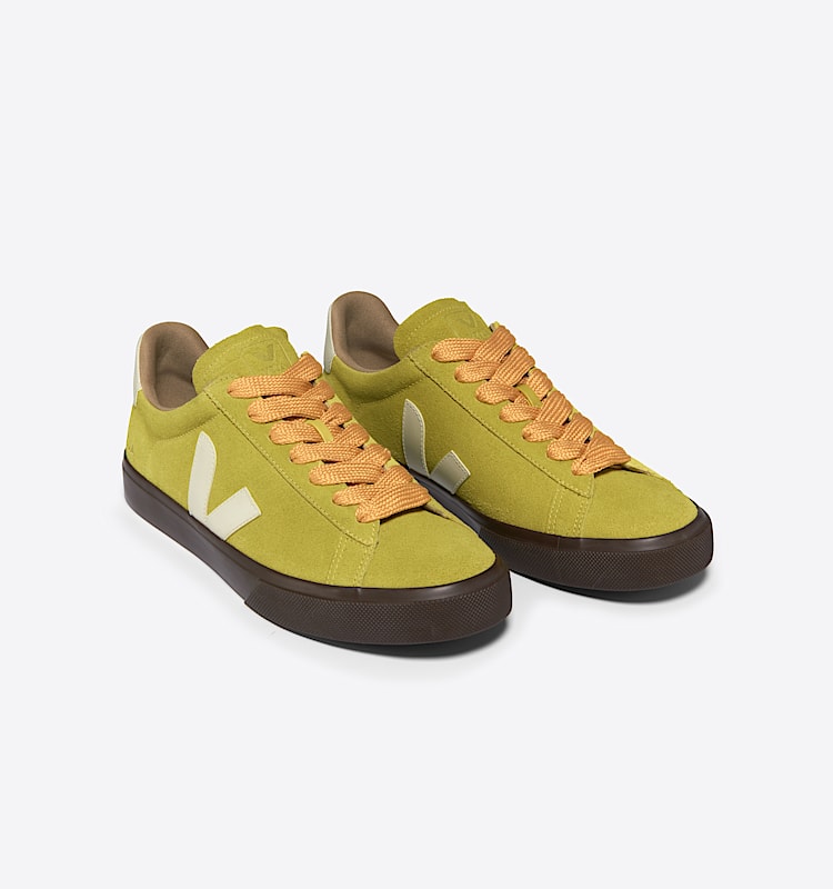 veja sneakers campo 麂皮 黄色 CP0303694 Top view