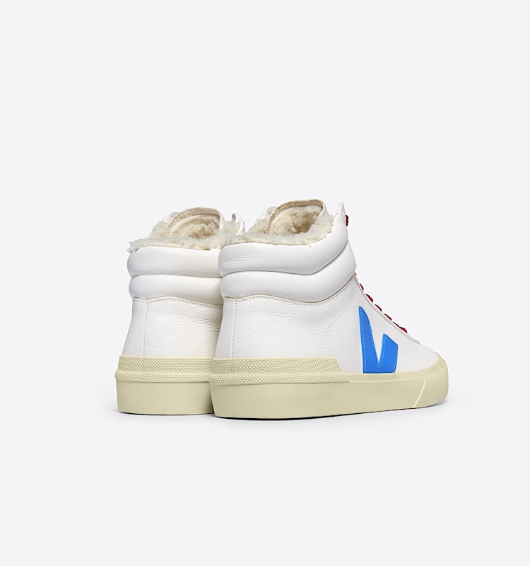 veja baskets minotaur-winter fourré blanc TW0503764 Back view