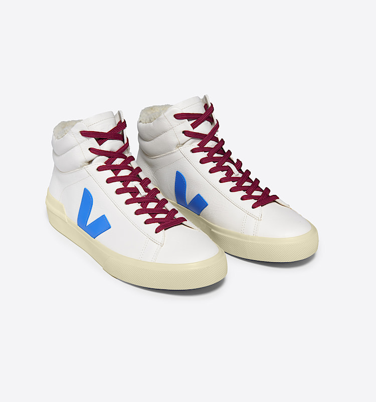 veja baskets minotaur-winter fourré blanc TW0503764 Top view