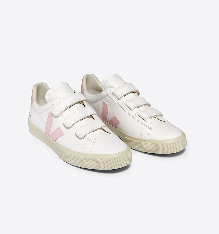 veja baskets recife-logo cuir blanc RC0503696 Top view