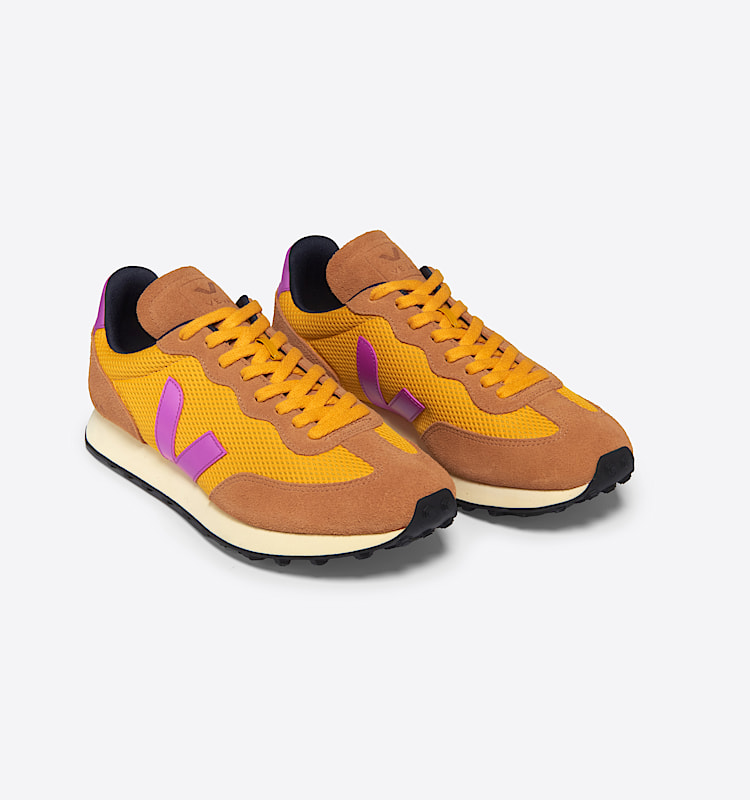 veja sneakers rio-branco 回收再利用 黄色 RB1803738 Top view