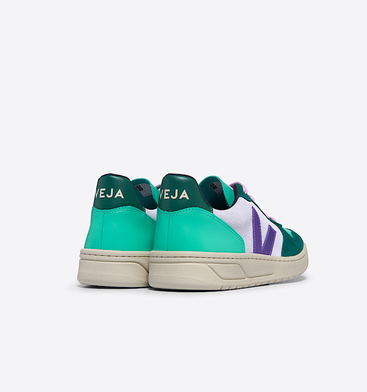 veja sneaker v-10 wildleder mehrfarbig VX0303670 Back view