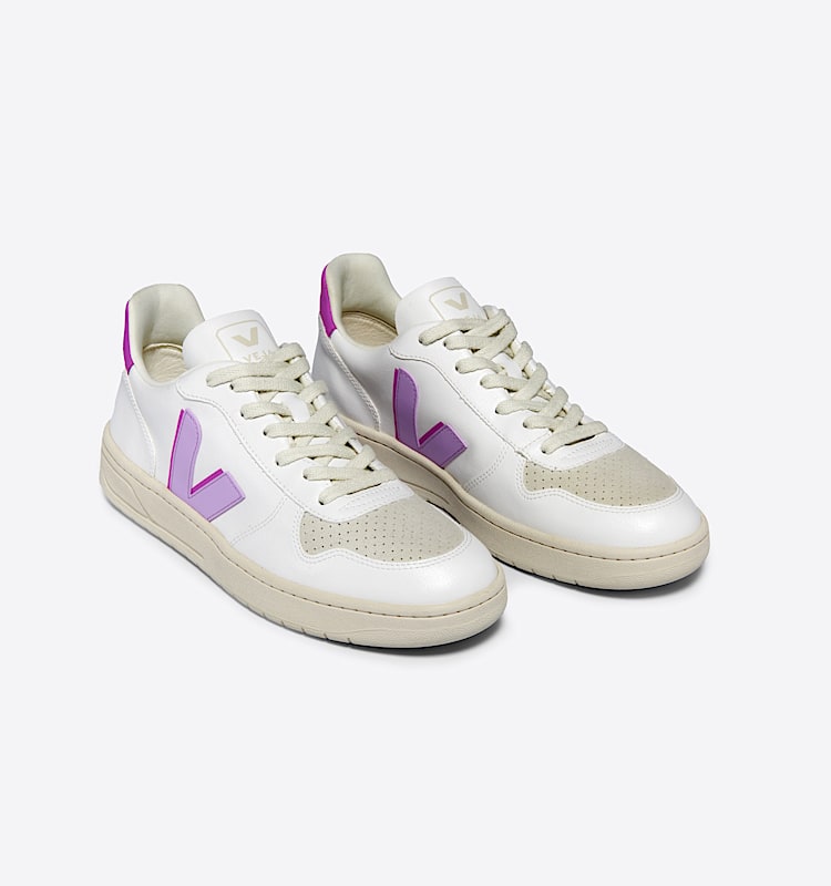 veja baskets v-10-w-ii vegan blanc VW0703676 Top view