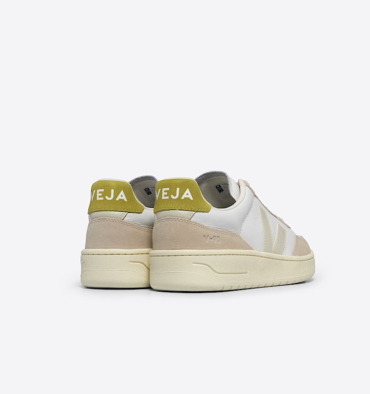 veja baskets v-90 cuir blanc VD2003704 Back view