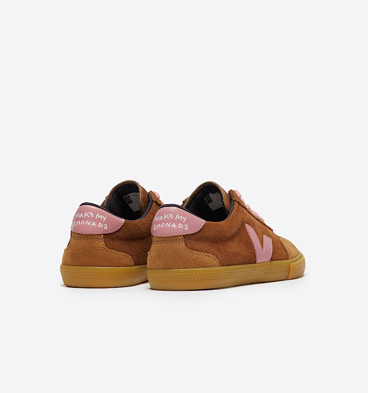 veja sneaker veja-x-make-my-lemonade wildleder braun VM0303858 Back view