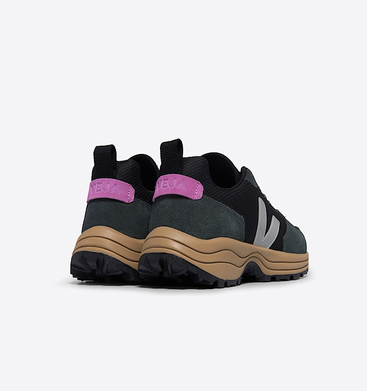 veja sneakers venturi-ii 回收再利用 黑色 VR1803757 Back view