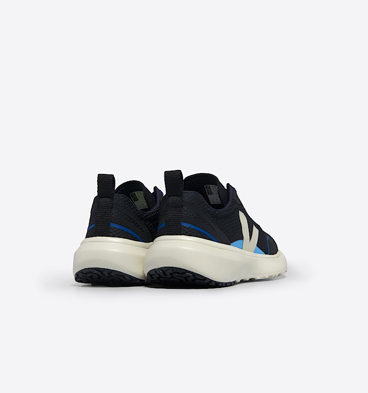 veja sneakers small-canary-light riciclato nero YL1803818 Back view