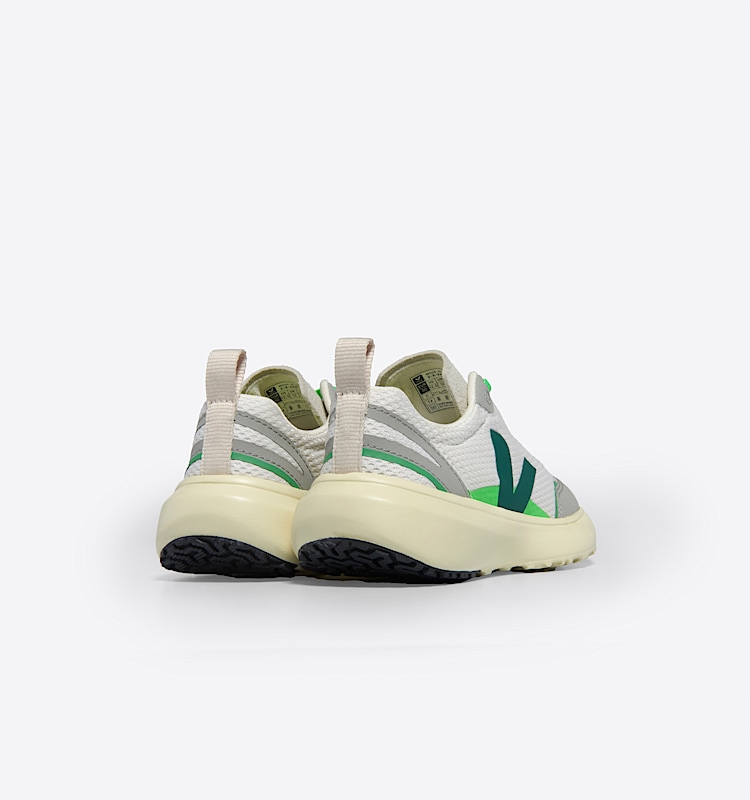 veja sapatilhas small-canary-light reciclado cinzento YL1803820 Back view