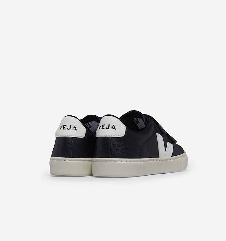 veja baskets small-esplar cuir noir SV0503790 Back view