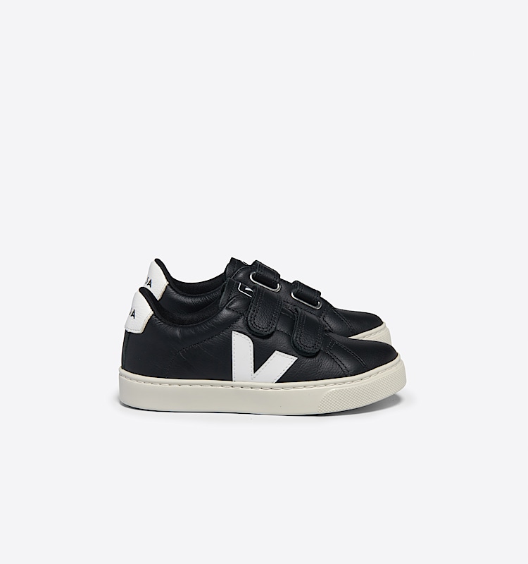 veja baskets small-esplar cuir noir SV0503790 Lateral view