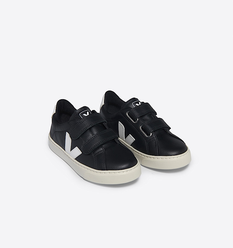 veja baskets small-esplar cuir noir SV0503790 Top view