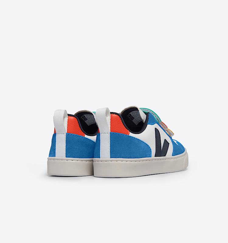 veja sneakers small-v-10 leather multicolor CV0503802 Back view