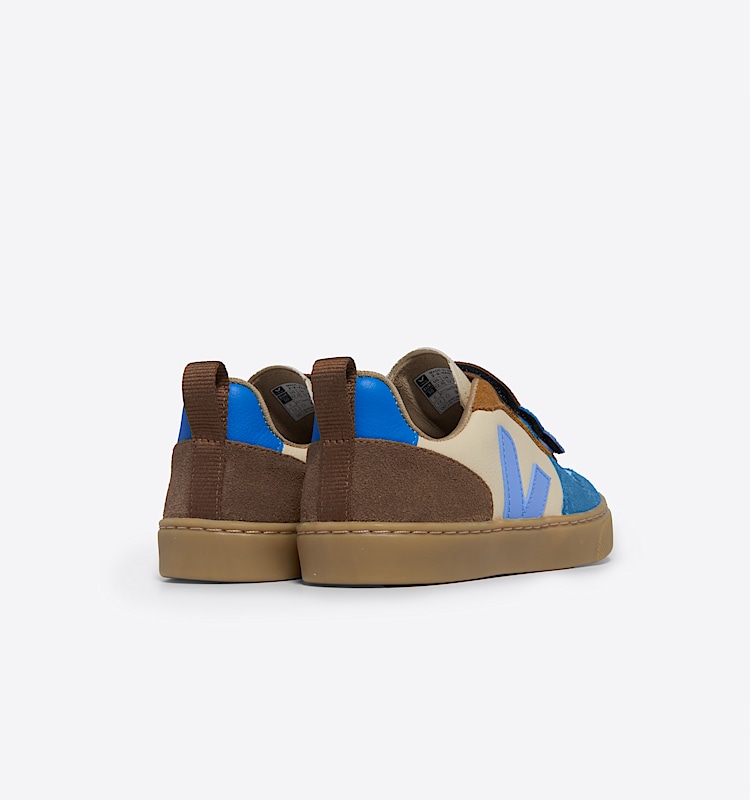 veja sneaker small-v-10 leder mehrfarbig CV0503801 Back view