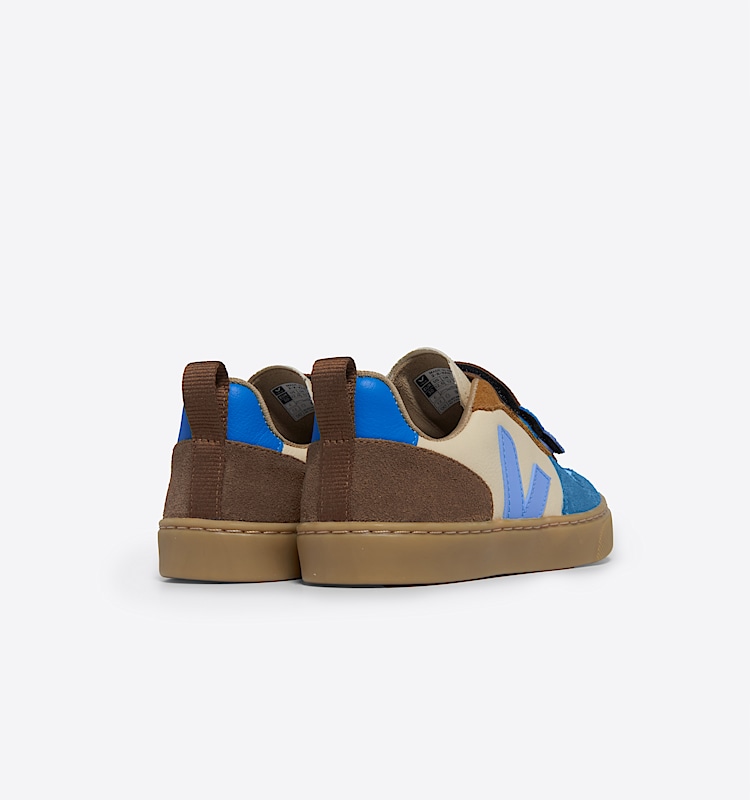veja sneakers small-v-10 leather multicolor CV0503801 Back view
