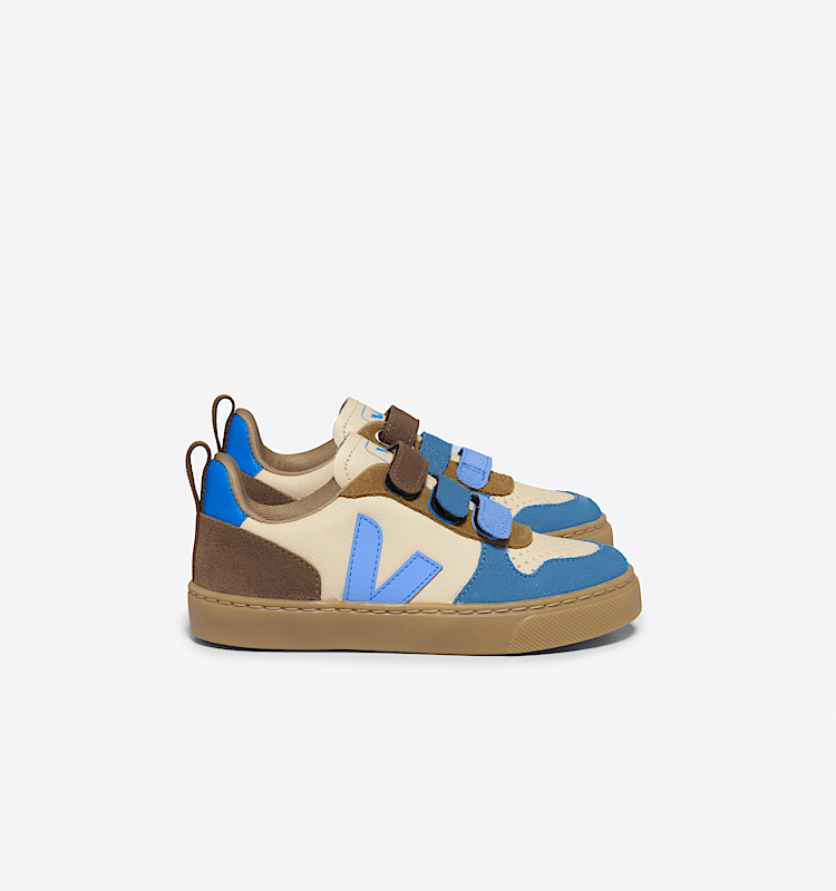 veja sneakers small-v-10 leather multicolor CV0503801 Lateral view