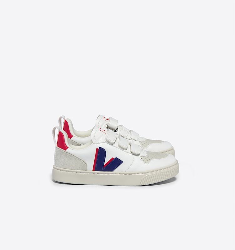 veja baskets small-v-10-w vegan blanc CY0703805 Lateral view