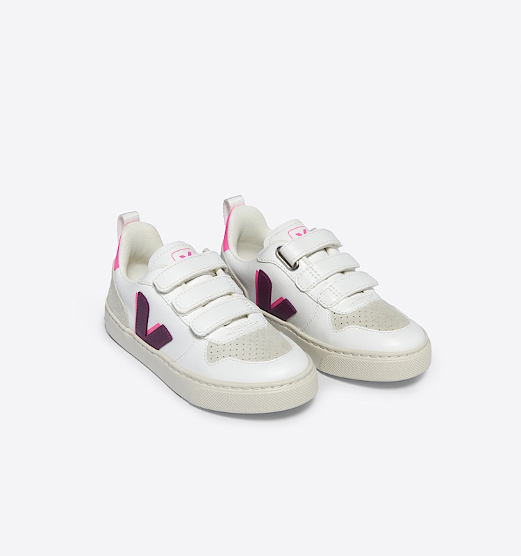 veja baskets small-v-10-w vegan blanc CY0703806 Top view