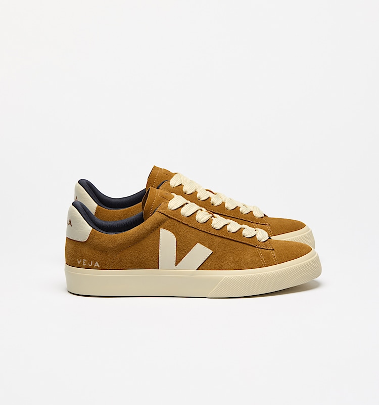 veja sneakers campo 麂皮 褐色 CP0320524 Lateral view