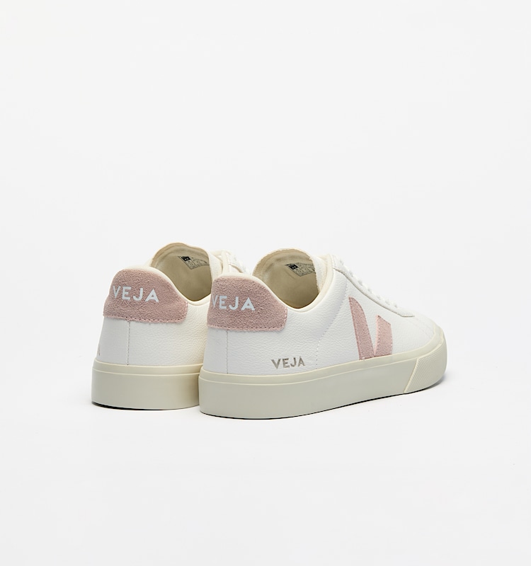 veja baskets campo cuir blanc CP0503886 Back view