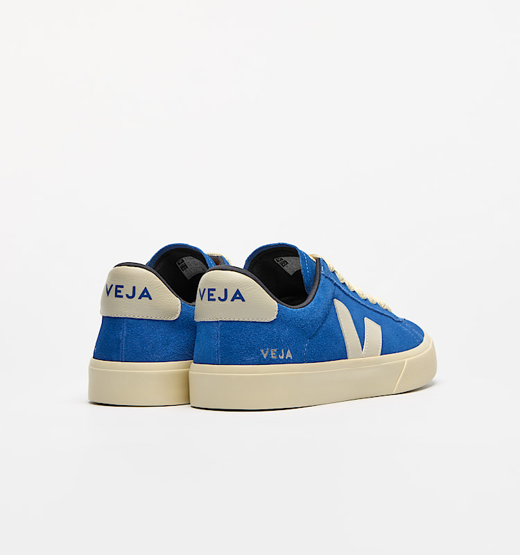 veja sneakers campo 麂皮 蓝色 CP0320523 Back view