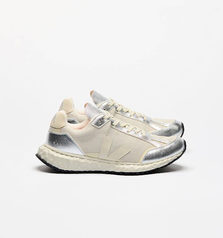 veja sneakers condor-royale riciclato argento CO1820469 Lateral view