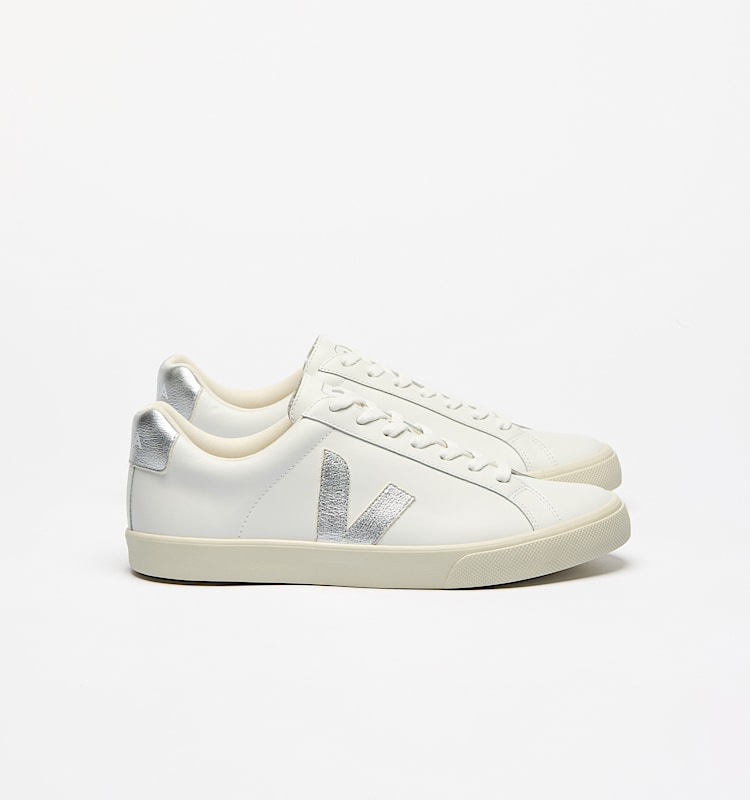 veja esplar-logo leather white EO0203883