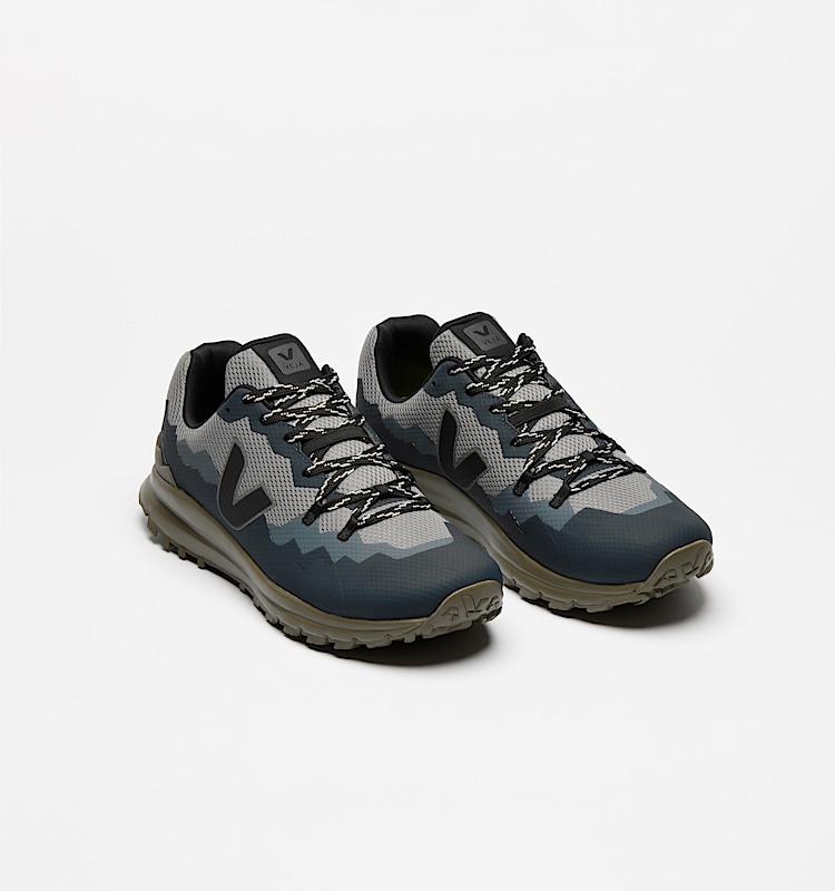 veja sneakers fitz-roy-light 回收再利用 灰色 FT1820585 Top view