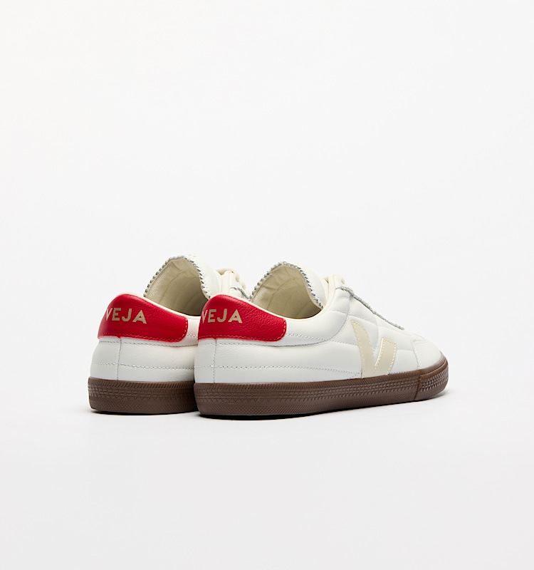 veja baskets panenka cuir-biologique blanc FU2020708 Back view