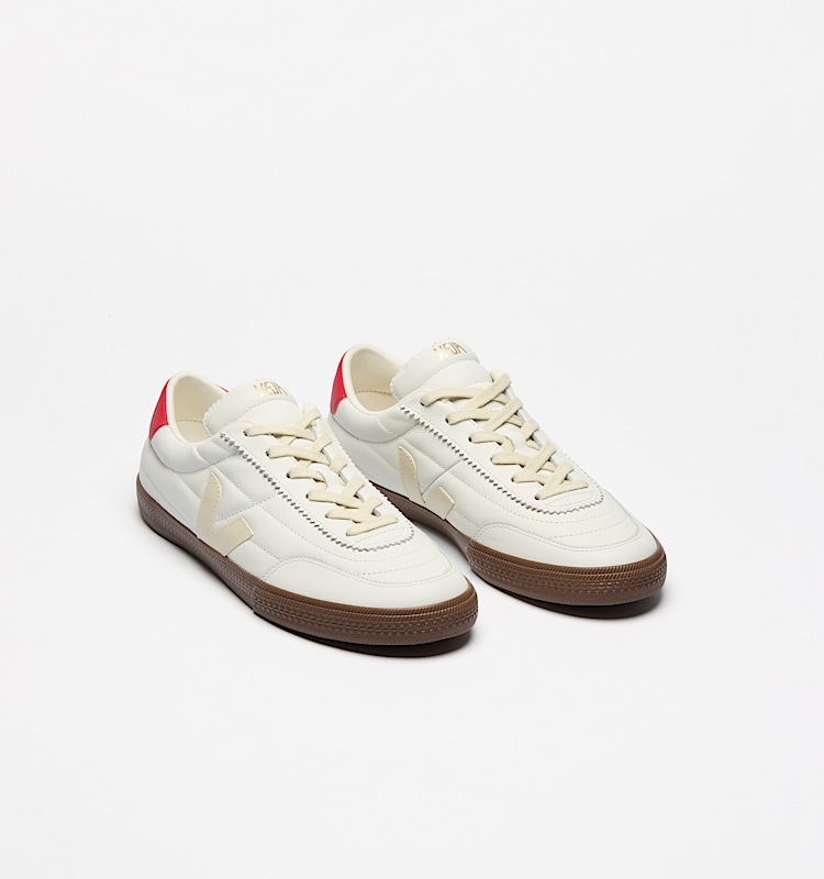 veja sneakers panenka 有机皮革 白色 FU2020708 Top view