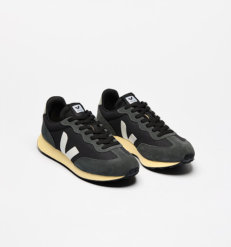 veja sneakers rio-branco-ii recycled black RO1803870 Top view