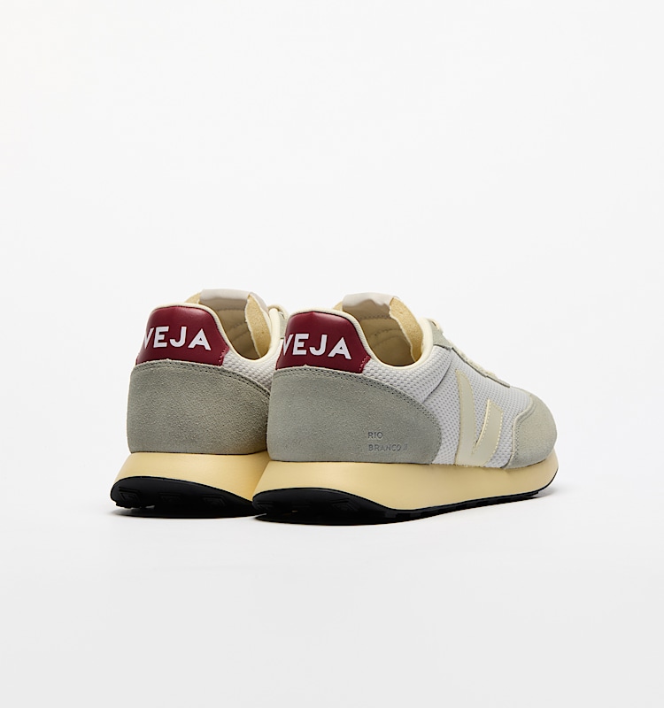 veja sneakers rio-branco-ii 回收再利用 灰色 RO1803868 Back view