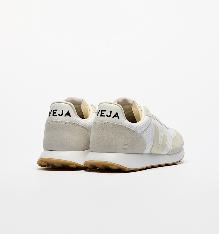 veja sneakers rio-branco-ii 回收再利用 灰色 RO1803867 Back view