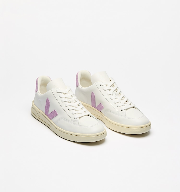 veja baskets v-12 cuir blanc XD0220494 Top view