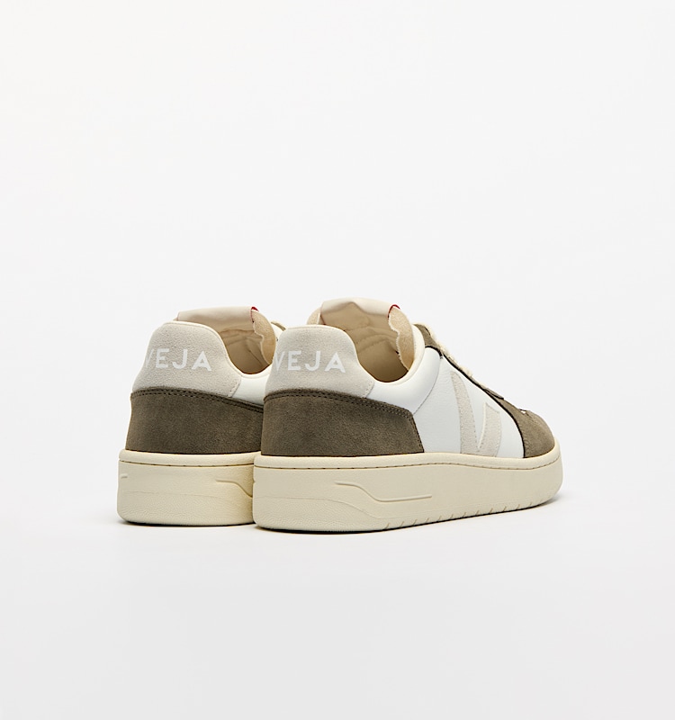 veja sneakers v-82 皮革 绿色 VE3320757 Back view